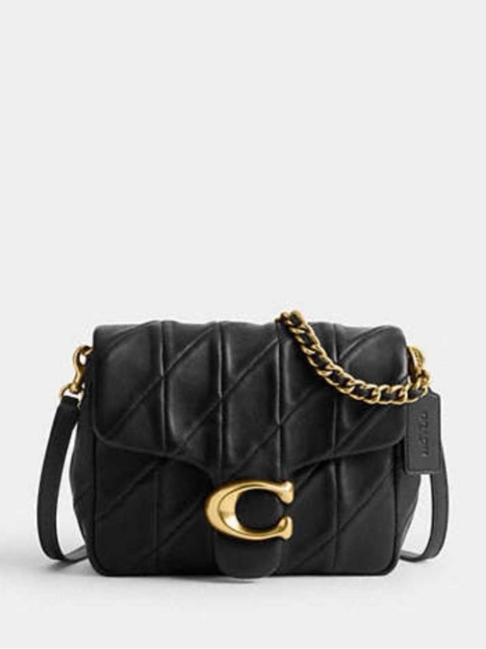 Coach Times Square Tabby Quilted
Leather Shoulder Bag 🖤